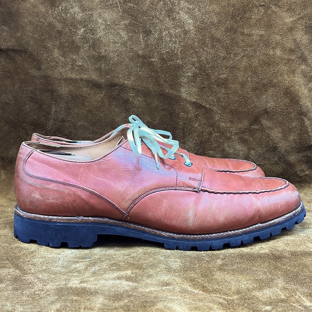 Hardware Vintage Men’s Soft Leather Lace Up Shoes